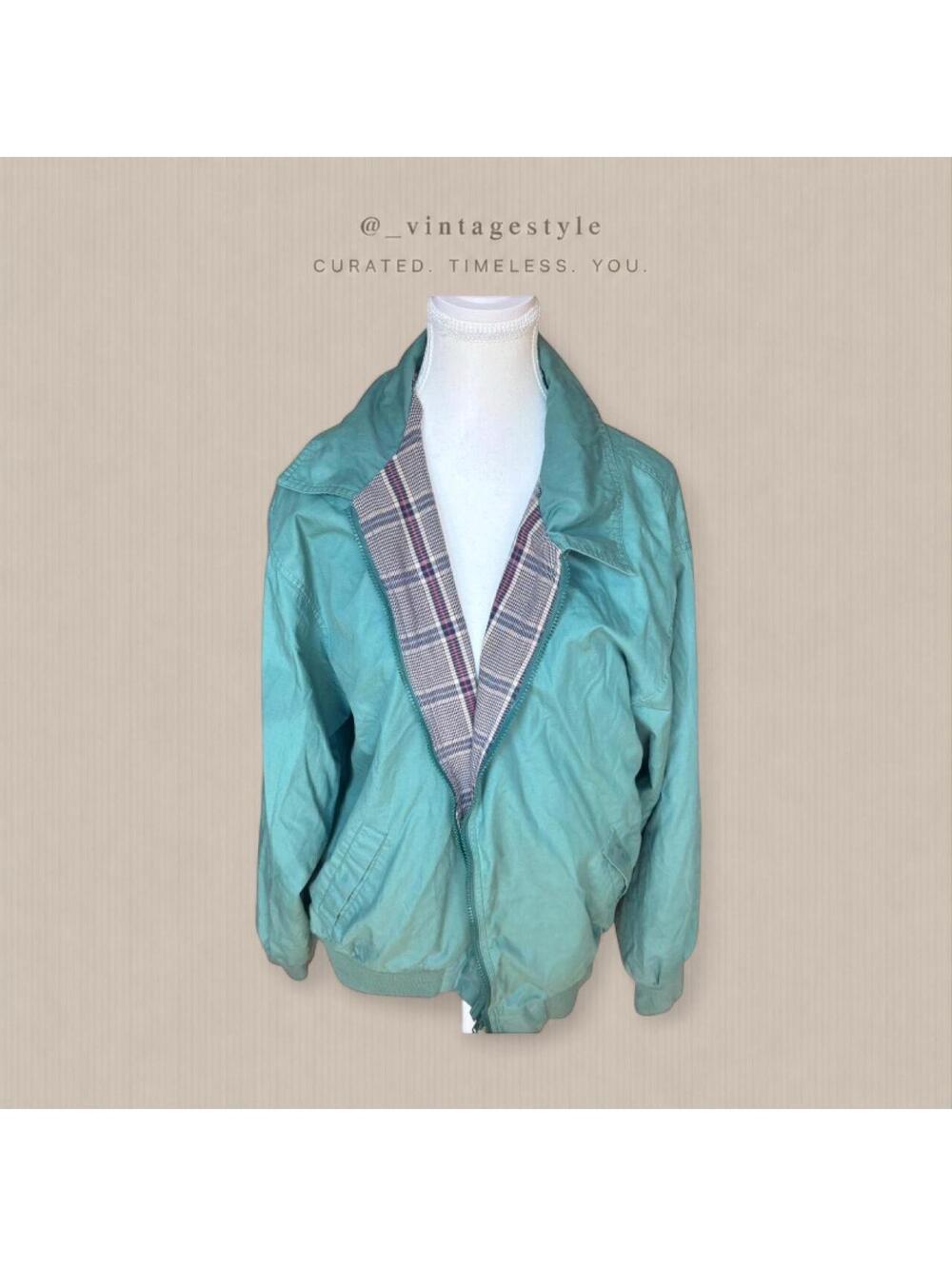 Hunter Men's Green and Blue Jacket